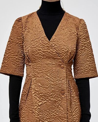 Minus ,Women's ,Esme dress ,dress ,732 Leather brown ,14